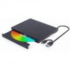 DVD-RW Extern DVD-USB-031 USB Negru – ITGalaxy.ro