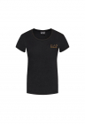 Tricou slim-fit din amestec de modal - Negru