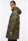 Geaca lunga cu gluga – Verde sparanghel – FashionDays.ro