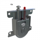 Sistem de glisare Concorde B01 pentru 1 usa, incarcare maxima 60 kg, cale rulare jos – MatHaus.ro