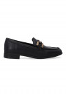 Pantofi tip loafer cu detaliu metalic