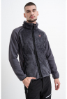 Bluza de trening cu fermoar Titanoz - Gri inchis