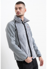 Bluza de trening cu fermoar Titanoz - Gri deschis