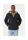 Geaca de tranzitie barbati –  neagra – bumbac si nailon – – FashionDays.ro