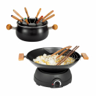 Wok electric si fondue 2 in 1 DomoClip DOM194 – Hotpick.ro