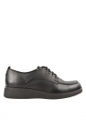 Pantofi casual - dama -  D54-2103 negru - piele naturala - Negru