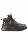 Ghete din piele naturala ZGCC5809 - Negru