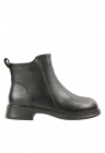 Ghete casual - dama -  M5295 negru - piele naturala - Negru
