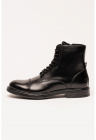 Ghete uni de piele – Negru – FashionDays.ro