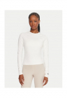 Bluza dama -  Poliester/Elastan - Alb