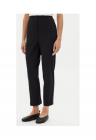 Pantaloni din stofa dama -  Negru - 67% viscoza - 28% poliamida - 5% elastan -