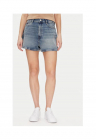 Pantaloni scurti din denim –  albastru – material sintetic – FashionDays.ro