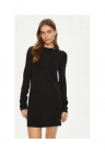 Rochie casual Dama –  neagra – 80% viscoza – 17% poliamida – 3% elastan – – FashionDays.ro