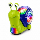 Jucarie interactiva Melc Snail Run Fast, cu muzica, lumini si miscare – Hiris.ro