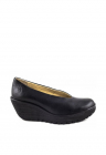 Pantofi Yaz - Piele Naturala - Negru - Negru