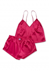 Pijamale de dama elastan roz