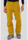 Pantaloni cu bretele pentru ski Teak - Galben sofran