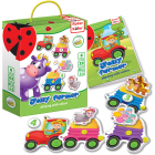 Joc educativ cu velcro Jolly Farmer Roter Kafer RK6101-03 – Dwyn.ro