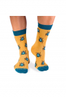 Sosete bumbac organic - COLOUR COTTON Beetle