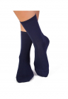 Sosete bambus BASIC Bleumarin
