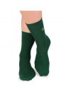 Sosete bumbac organic 98% COTTON RICH Verde inchis
