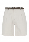Pantaloni scurti pentru dama P-Maracas - bumbac - gri