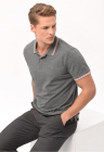 Tricou polo  O-Harper pentru barbati – gri melange – FashionDays.ro