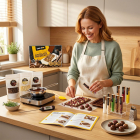 Set DIY Preparare Ciocolată de Casă pentru Copii și Adulți – Giftspot.ro