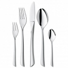 Set Tacamuri Virginia 30 Piese Argintiu