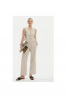 Pantaloni dama 10333796 - Bumbac organic/In - Bej - Bej