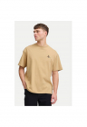 Tricou barbati - 304021428 - Bumbac organic - Maro - Maro