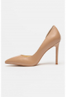Pantofi din piele cu toc stiletto Jasmine - Bej