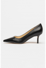 Pantofi din piele cu varf ascutit Loby - Negru