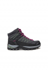 Pantofi sport dama - 29432 - Piele naturala - Roz/Gri - Gri/Roz