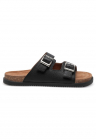 Slapi copii - 590559 - Piele naturala - Negru -