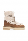 Botine dama - 590559 - Piele naturala - Maro -