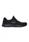 Pantofi sport slip-on din material textil - Negru