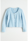 Cardigan cu nasturi - Albastru