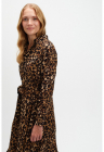 Rochie-camasa cu cordon – Negru/Bej – FashionDays.ro