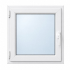 Fereastra PVC Klass, 4 camere, deschidere simpla stanga, alb, 50 x 50 cm – MatHaus.ro