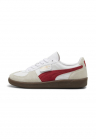 Pantofi sport din piele intoarsa Palermo - Rosu/Alb/Grej