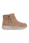 Ghete din piele intoarsa Wilshire Blvd - Maro taupe