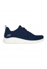 Pantofi sport cu aspect tricotat BOBS Graceful - Bleumarin