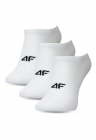 Sosete Talpici Femei Sportstyle 3 Perechi - Bumbac 70% - Taiere Joasa Invizibila - Marimi 35-42 - Alb