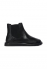 Ghete Chelsea pentru femei - 305622341 - piele naturala - negru