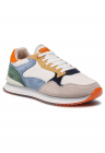 Pantofi sport barbati piele intoarsa - multicolor