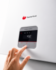 Centrala termica pe gaz in condensare Saunier Duval ThemaFast Condens MA31-CS/1 kit evacuare inclus – Fornello.ro