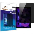 Folie protectie tableta SecretGlass Privacy compatibila cu iPad Air 10.9 inch 2022, Negru – ITGalaxy.ro