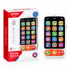 Telefon interactiv pentru copii Phone Touch, lumini si sunete, 5 moduri de joaca, 18 luni+ – Hiris.ro