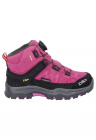 Bocanci trekking copii Kiruna Mid FitGo FW 2024 Roz/Negru - Roz